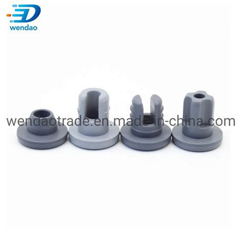 Pharmaceutical Butyl Rubber Stopper Closure For Injection Vial