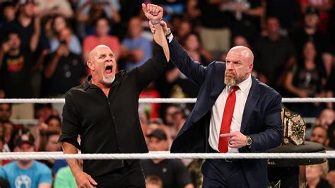 Triple H Comments On Goldberg S Future After Wwe Bad Blood Appearance