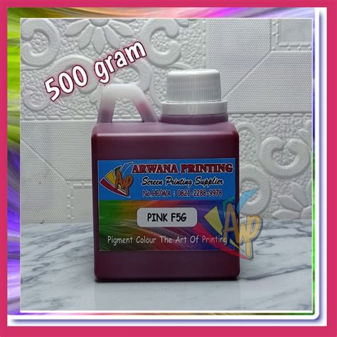 Jual NEW ARRIVAL Pigment Biang Warna Cat Sablon All Varian 500 Gram