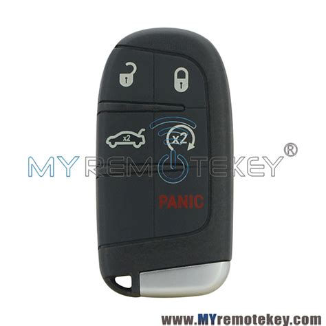 Smart Car Key Button With Panic Mhz For Jeep Compass Trackhawk