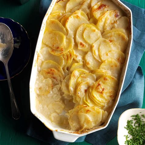 Easy Scalloped Potatoes Recipe Taste Of Home