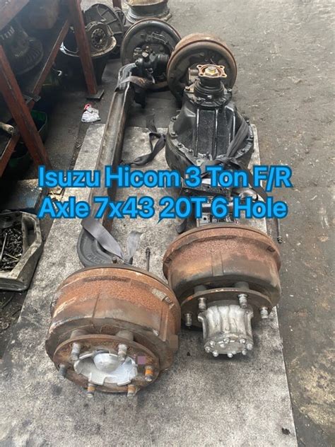 Isuzu Hicom Npr Ton Front Rear Axle Hole Lorry Used Spare Parts