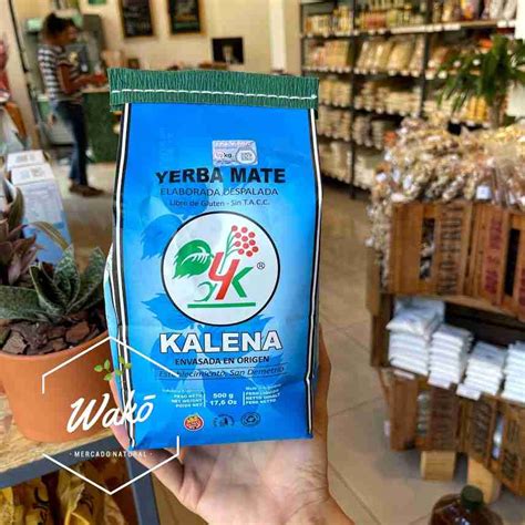 YERBA MATE DESPALADA KALENA 500GR SIN TACC Wako Mercado Natural