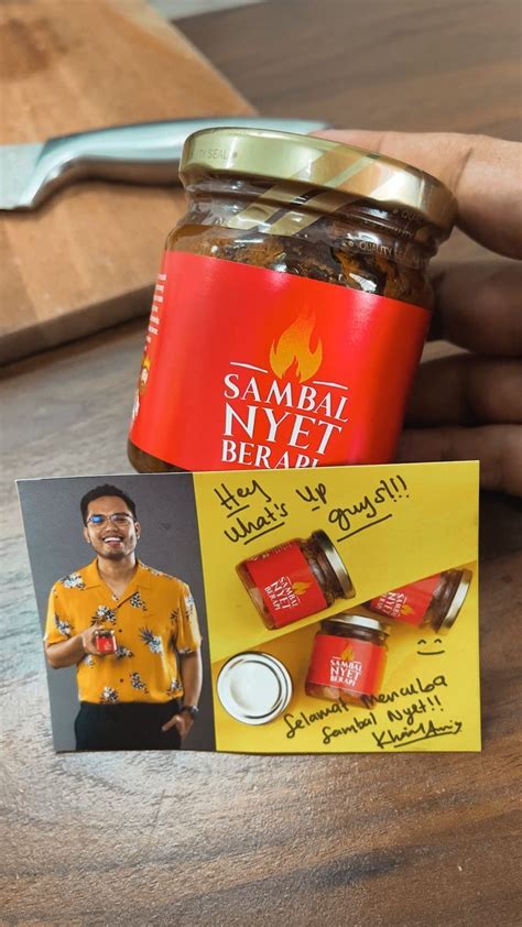 Sambal Nyet Berapi By Khairulaming Is A Must Have Condiment For