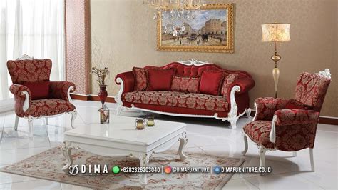 Sofa Ruang Tamu Mewah Luxury Carving New Df Wa