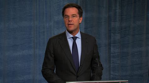 Rutte Over Troonswisseling Integrale Persconferentie Youtube