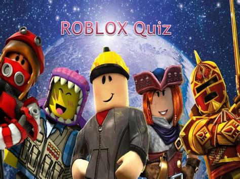 Roblox Quiz Ppt