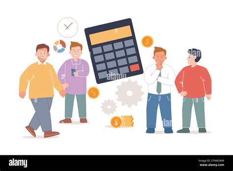 Calculadora Dinero Equipo De Gestión Financiera De Contabilidad