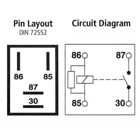 How To Wire A 5 Pin Relay Switch Diagram Diagram Techno