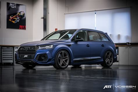 Audi Q7 And Sq7 Get Abt Widebody Kit And Vossen Forged Wheels Autoevolution