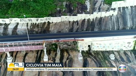 Justiça condena 15 pessoas por desabamento de ciclovia Bom Dia Rio G1