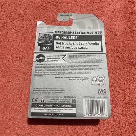 Mattel Toys Hot Wheels Mercedes Benz Unimog Poshmark