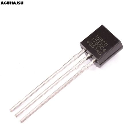 1 шт. DS1820 посылка из нержавеющей стали, водонепроницаемый датчик ...