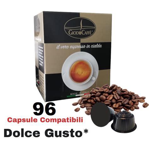 Capsule Caff Giodo Miscela Cremoso Compatibili Nescaf Dolce Gusto