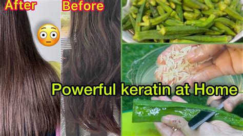 Magical Diy Keratin To Straight Frizzy Hair From The First Use Viral