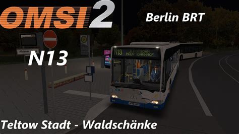 Berlin Brt Ligne N Teltow Stadt Waldsch Nke Mercedes Citaro I