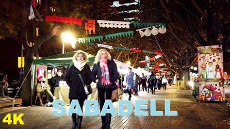 Sabadell Christmas Avenida Francesc Macia December Barcelona