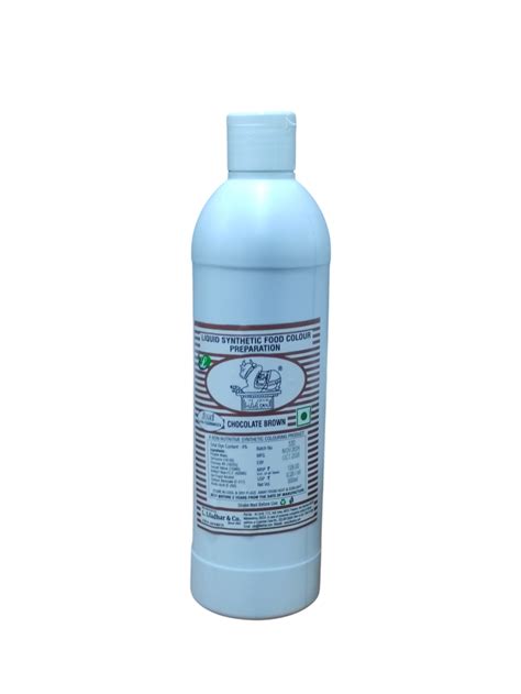 Nandi Choclate Brown Liquid Synthetic Food Colour 500 ml – Bakeworld