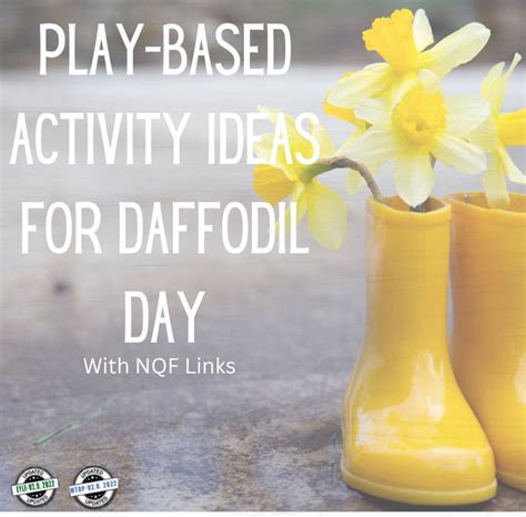 Daffodil Day Activity Ideas