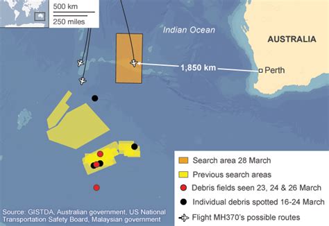 Flight Mh Images Of Ocean Debris Bbc News