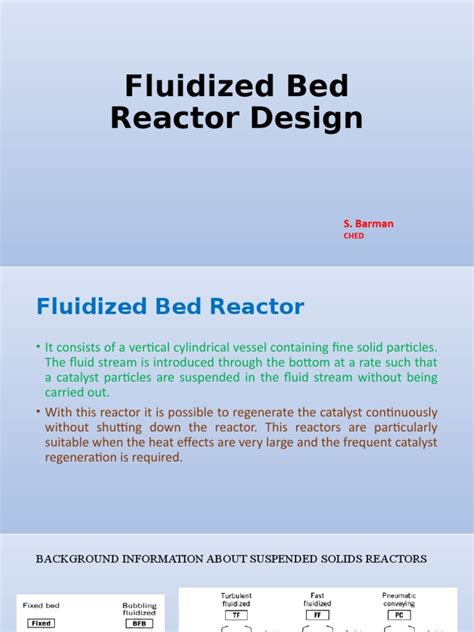 Fluidized Bed Reactor Design | PDF | Fluidization | Gases