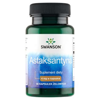 Swanson Astaxanthin Astaksantyna Kapsu Ek Cena Gemini