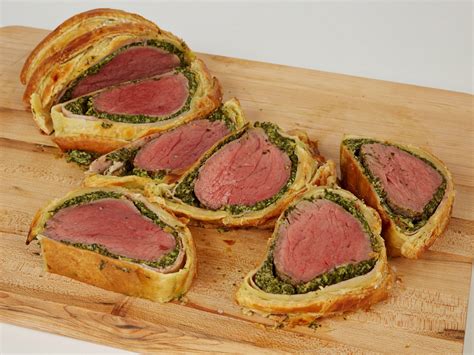 Spinach Artichoke Beef Wellington Recipe Beef Wellington Recipe Food Network Recipes Beef