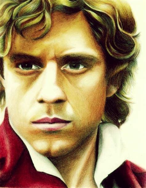 Aaron Tveit (Enjolras) by rommeldrawlines-12 on DeviantArt