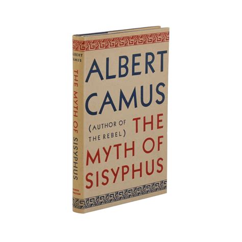 The Myth of Sisyphus ALBERT CAMUS First Edition 1st - Etsy