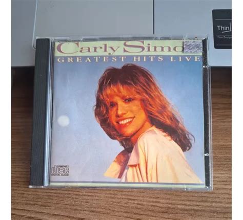 Cd Carly Simon Greatest Hits Live MercadoLivre