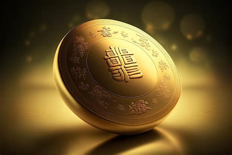 Monedas de oro yuan bao o lingotes de oro chinos símbolos de riqueza y