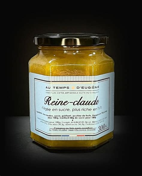 Confiture Extra Allégée de Reine claude Au Temps d Eugénie