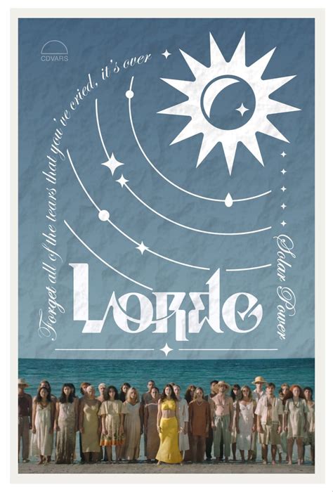 Lorde Solar Power Album Cover