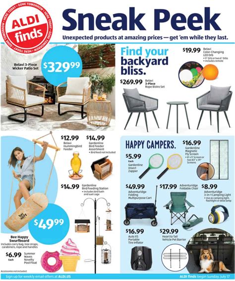 This aldi store weekly ad includes a surprising electronics sale 35