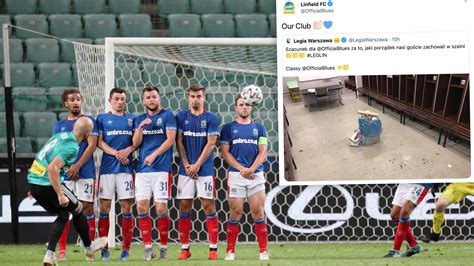 Legia Warszawa Linfield Legia Opublikowa A Zdj Cie Szatni Rywala