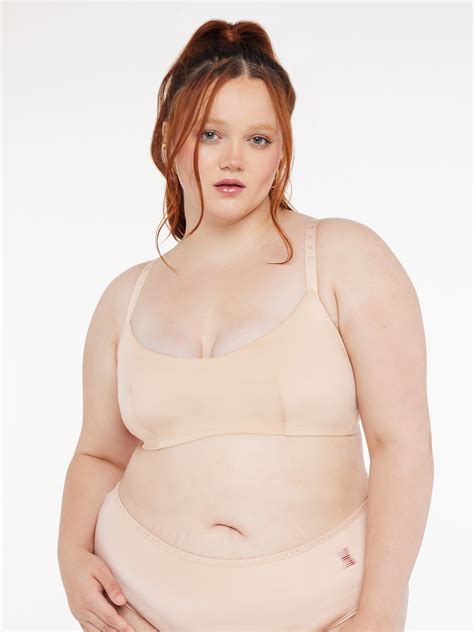 Core Microfiber Bralette In Nude SAVAGE X FENTY UK United Kingdom