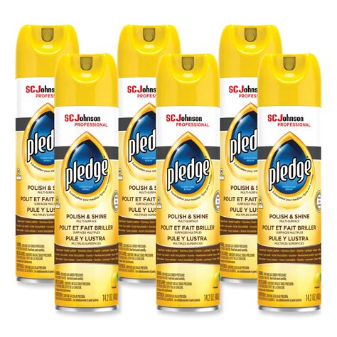 Furniture Polish Lemon Oz Aerosol Spray Carton Jad