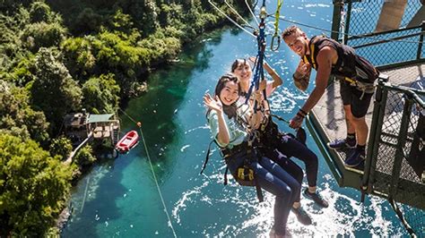 Taupō Swing Nz Taupō Bungy Centre Aj Hackett Bungy Nz