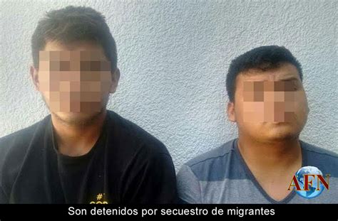 Son Detenidos Por Secuestro De Migrantes