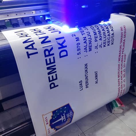 Jual Cetak Sticker Papan Nama Cetak Uv Ketahanan Permanen Jakarta