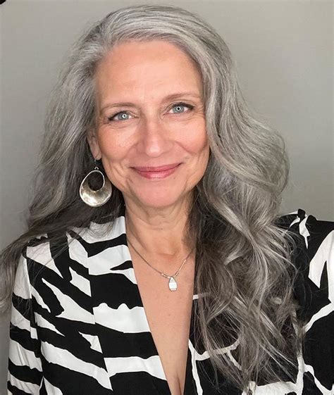 35 Long Hairstyles for Women Over 60: Timeless and Elegant - Hood MWR