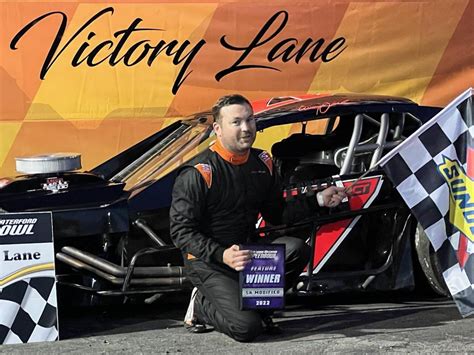 Tim Jordan Wins Sk Modified Feature At New London Waterford Speedbowl