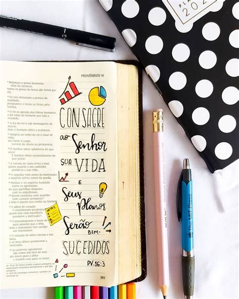 Journaling Bible Brasil On Instagram Consagre Ao Senhor Tudo O Que