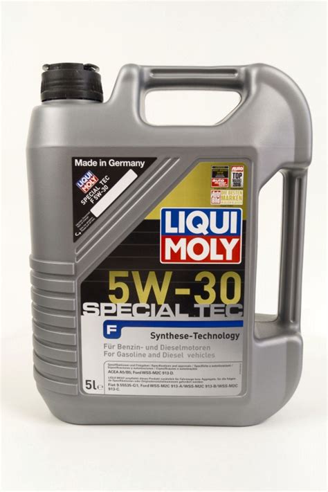 Моторное масло LIQUI MOLY Special Tec F 5W 30 HC синтетическое 20 л