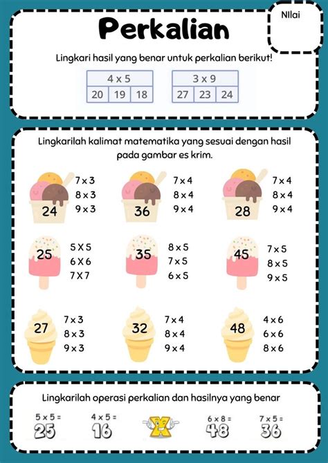 Perkalian Kelas 2 Materi Guru Matematika Sekolah Dasar