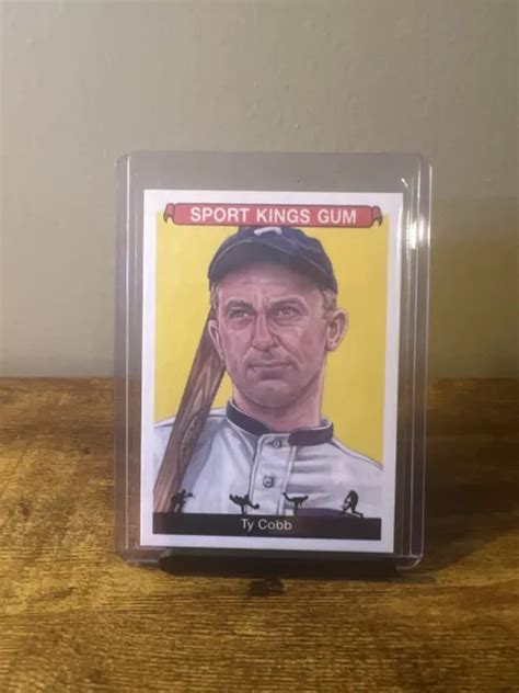 Carte De Baseball Sport Kings Ty Cobb Detroit Tigers Eur