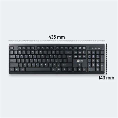 Lenovo Lecoo Keyboard Wired KB101 Black Selamat Datang Di WS Computer