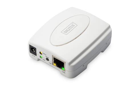 DIGITUS by ASSMANN Shop | Fast Ethernet Print Server, USB 2.0