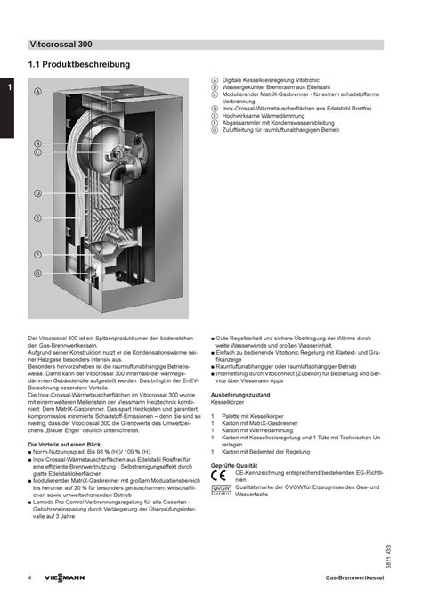 Vitocrossal Produktbeschreibung Viessmann Vitocrossal