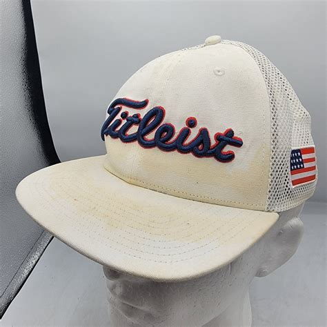 Titleist Titleist Oceanside Adults Hat Cap White Casual Adjustable Li ...